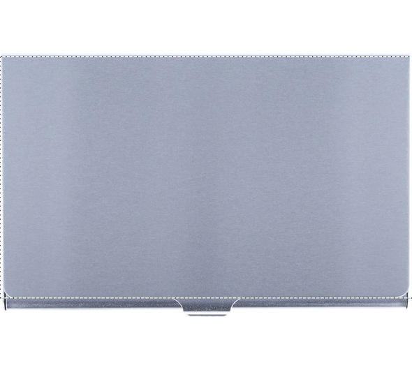 Aluminum business card holder